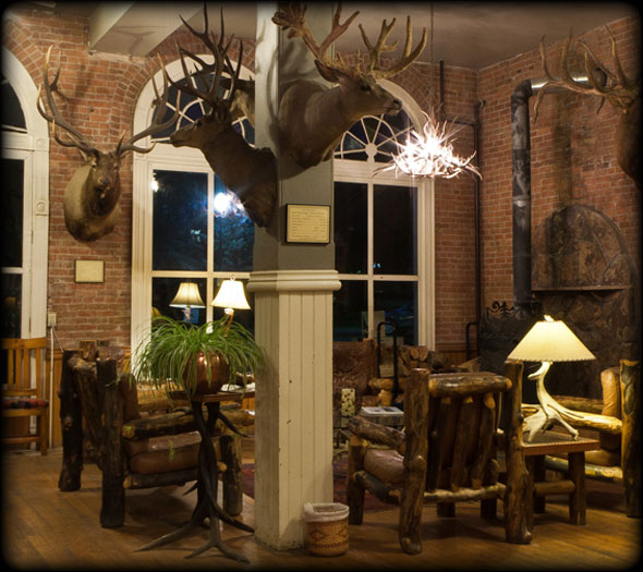 Meeker Colorado Hotel Lobby